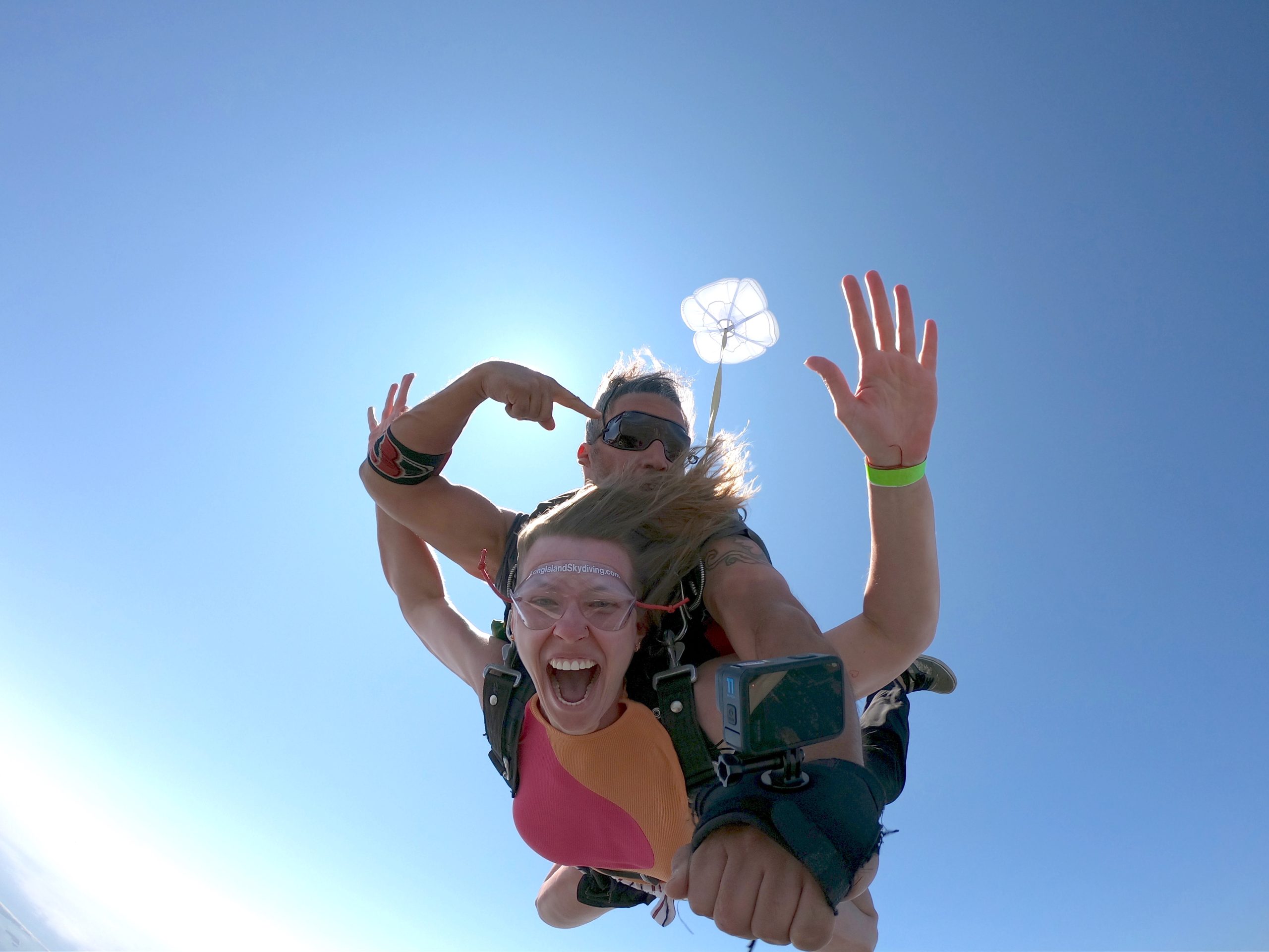 Skydiving in New York