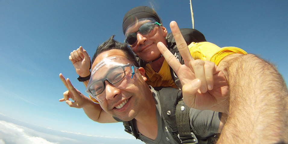 Skydiving Selfie
