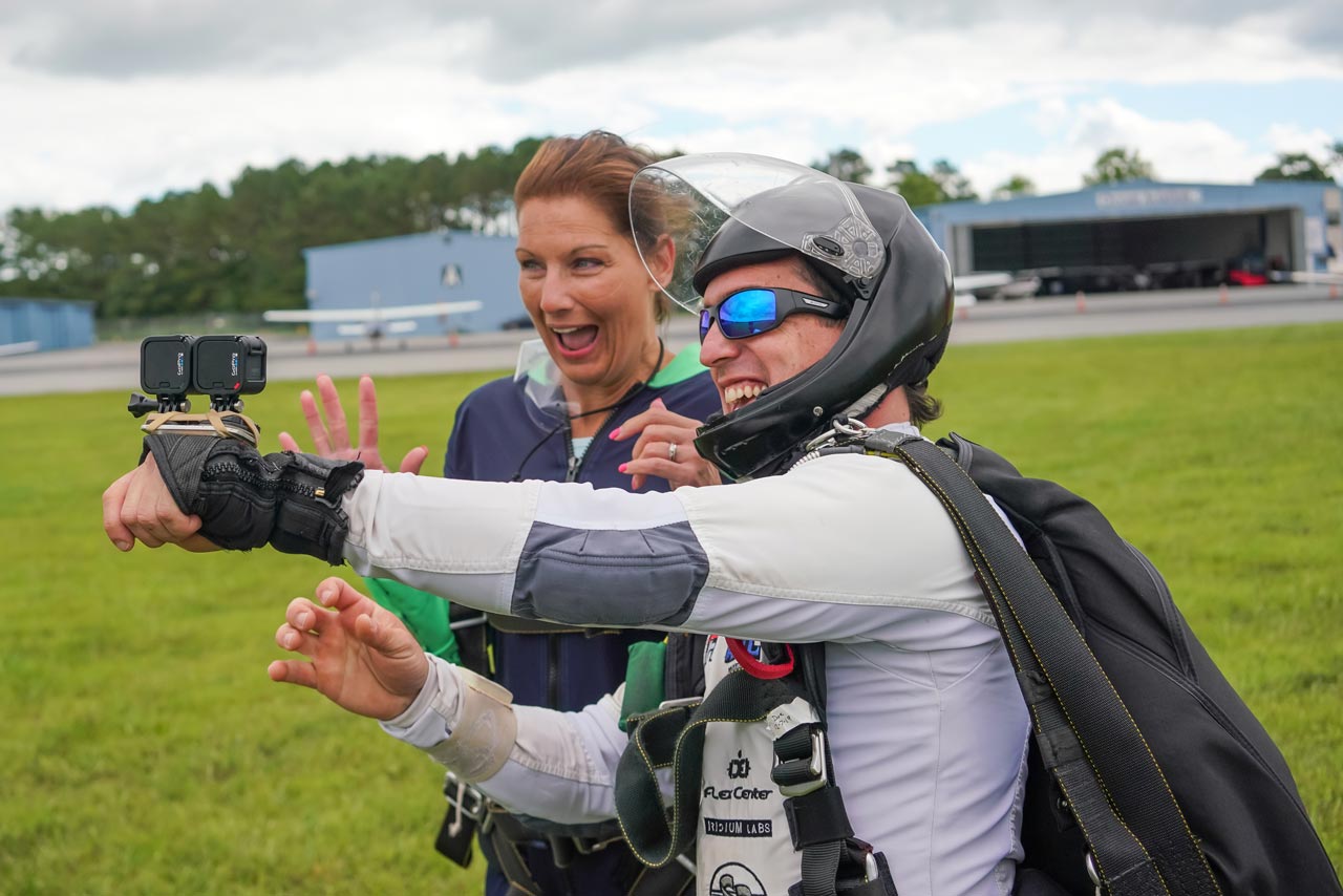 Skydiving Selfie